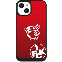 Nivocase Handyhülle für Apple iPhone 13 Hülle NIVOpure Case Schwarz 1. FC Kaiserslautern Offizielles (Apple iPhone 13), Smartphone Hülle, Schwarz