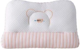 Uplift Essentials Soft Knitted Fabric Neck Pillow Comfort High Resilience Support pink m