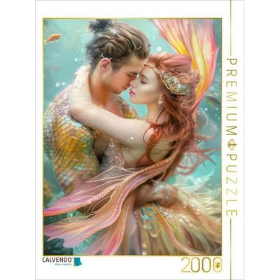CALVENDO Puzzle Märchenhafte Meerjungfrauen | 2000 Teile Lege-Größe 90x67cm Foto-Puzzle für glückliche Stunden