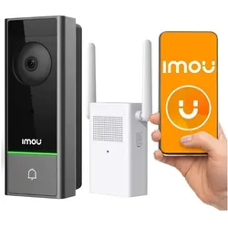 Imou, Klingel + Türsprechanlage, Funkklingel Set (WLAN)