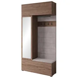 Garderobe Tejo Nussbaumfarben