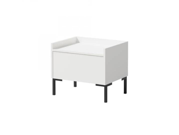 Nachtschrank Liam 50 Weiß