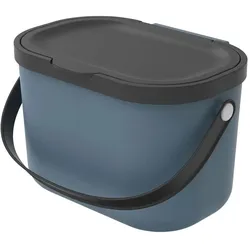 Rotho Müllsystem  Albula , blau , Kunststoff , Maße (cm): B: 22,2 H: 17,2 T: 15.0