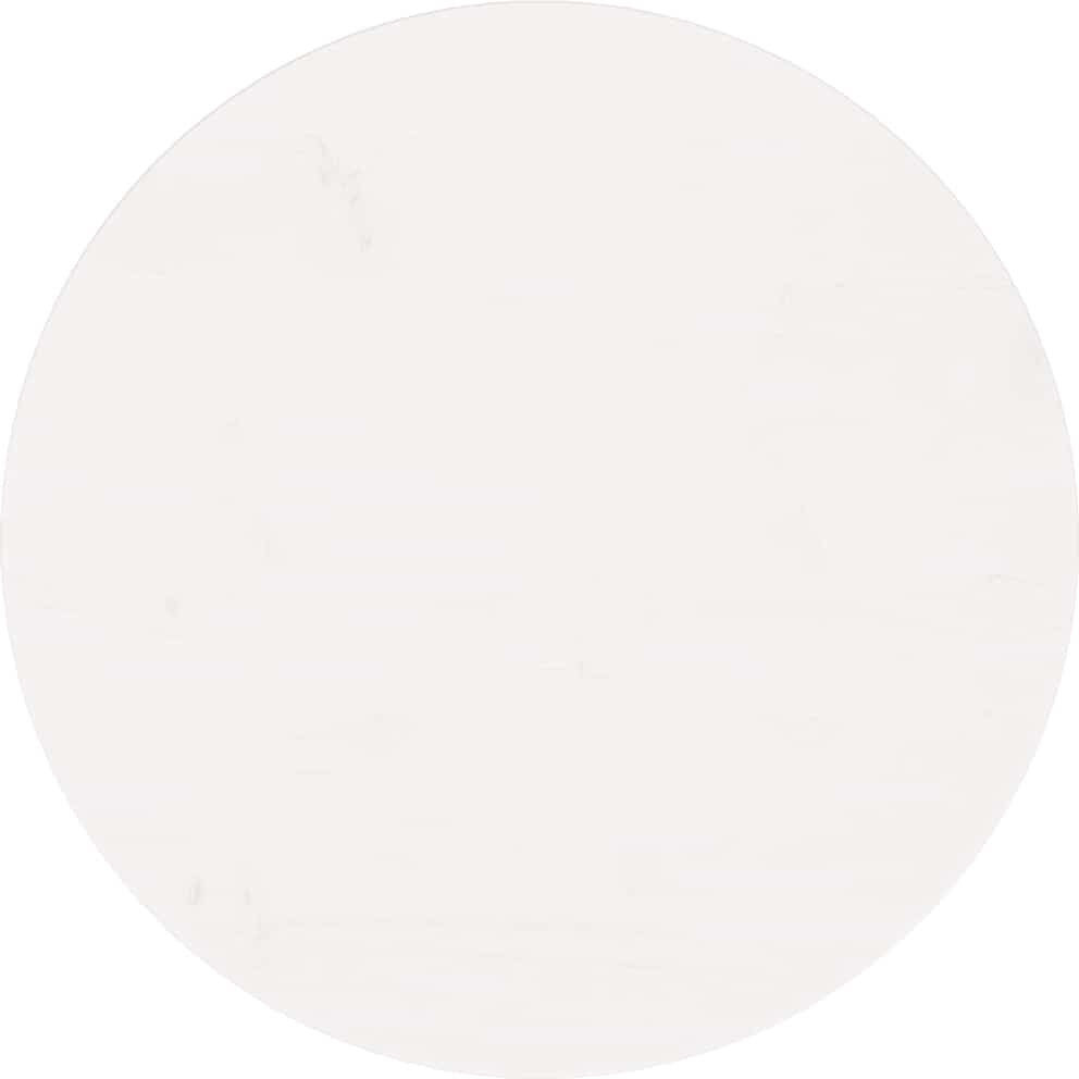 Norden Home Veda Table Top White 3cm H x 60cm W x 60cm D