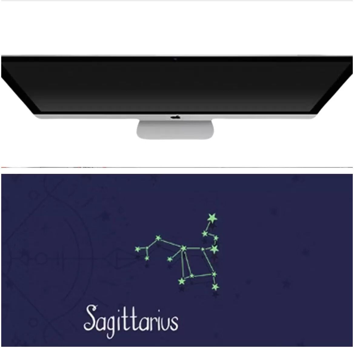 INF Tapis de Souris Constellation Sagittaire - Confort et Style pour Votre Bureau