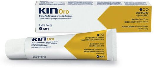 KIN Oro Crema Fijadora Dentadura Postiza