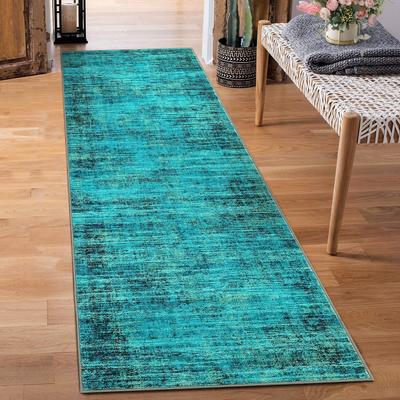 Garvee Distressed Vintage Boho Washable Area Rug