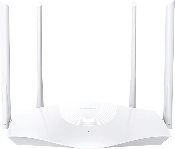 Router Wi-Fi 6 Gigabit de Doble Banda AX1800 (Blanco) - TENDA