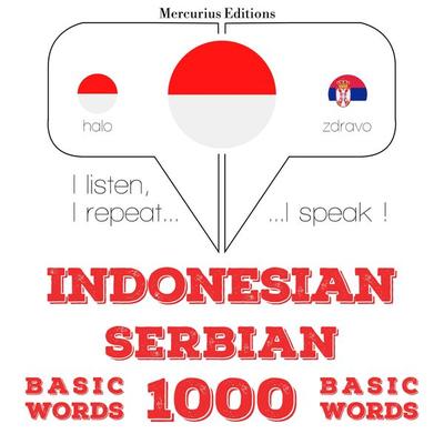1000 essential words in Serbian - JM Gardner, Audio, 9782821147065
