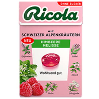 MARVECS GmbH RICOLA o.Z.Box Himbeere Melisse Bonbons 50 g 18772016