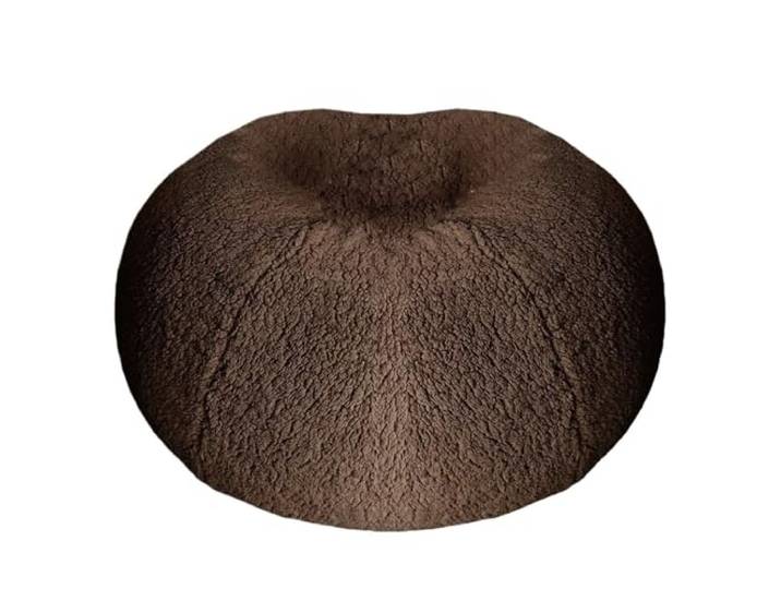 MKYYIOED Sitzsackbezug Bean Bag Pouf Cover Kein Füllstoff im Inneren(Coffee,D100cm-cover)