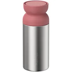 MEPAL Ellipse Thermo Kaffeebecher 350ml - rosa|silber