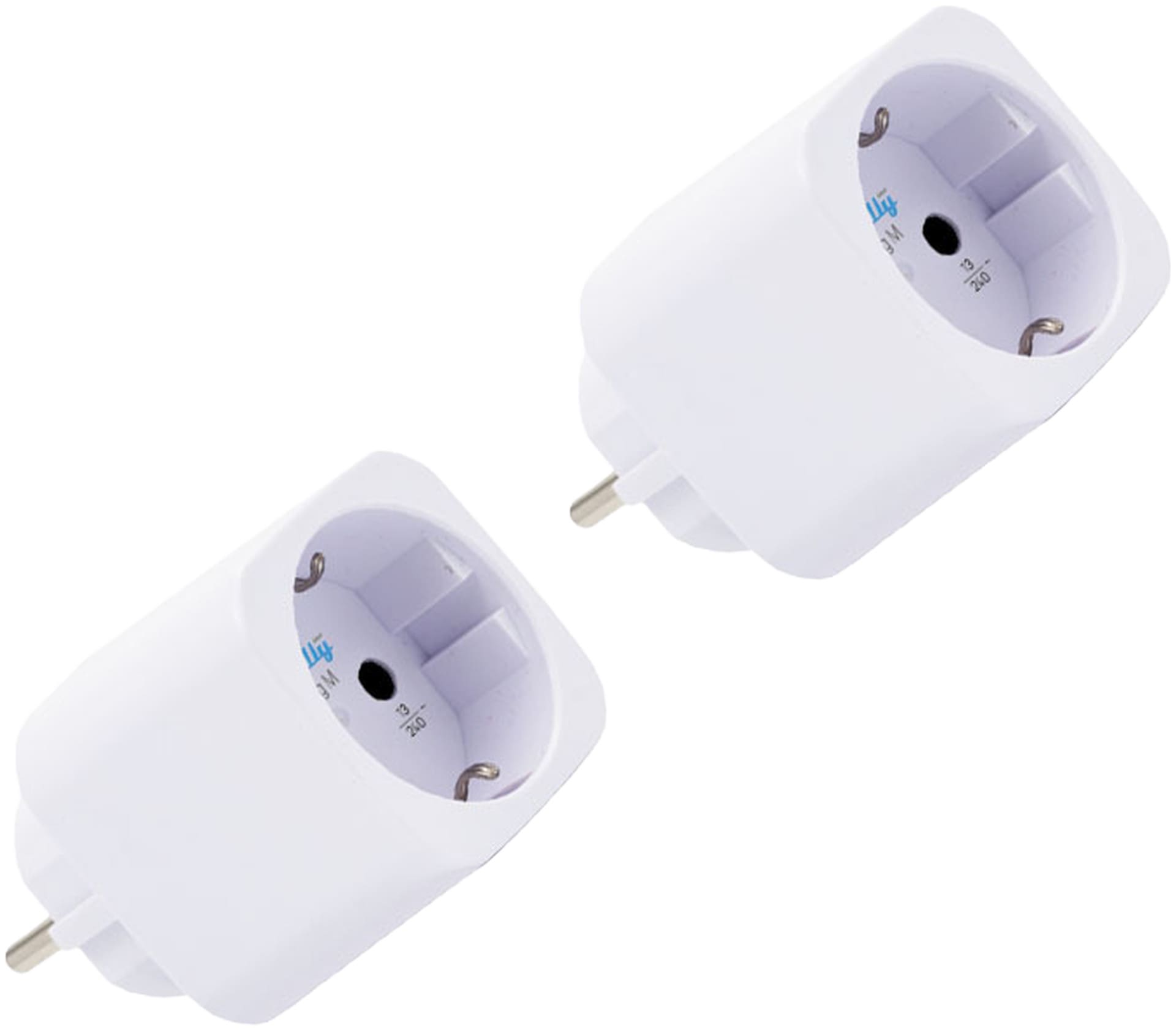 Shelly Plug M Gen3 White Smarter Zwischenstecker WLAN/BT 2er Set weiß