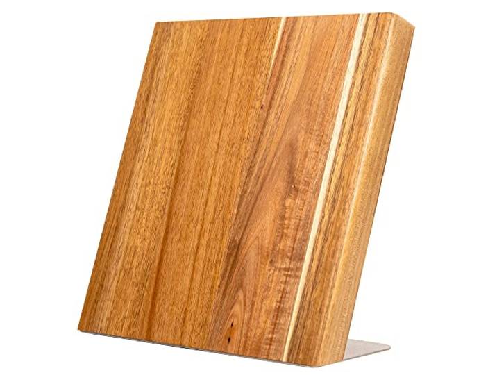 Coninx Magnetisch Messenblok van Acacia Zonder Messen 27.5x27.5cm