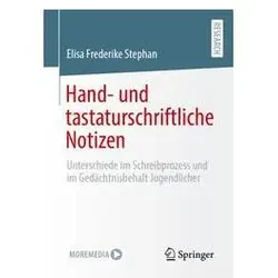 Hand- und tastaturschriftliche Notizen, Fachbücher von Stephan, Elisa Frederike