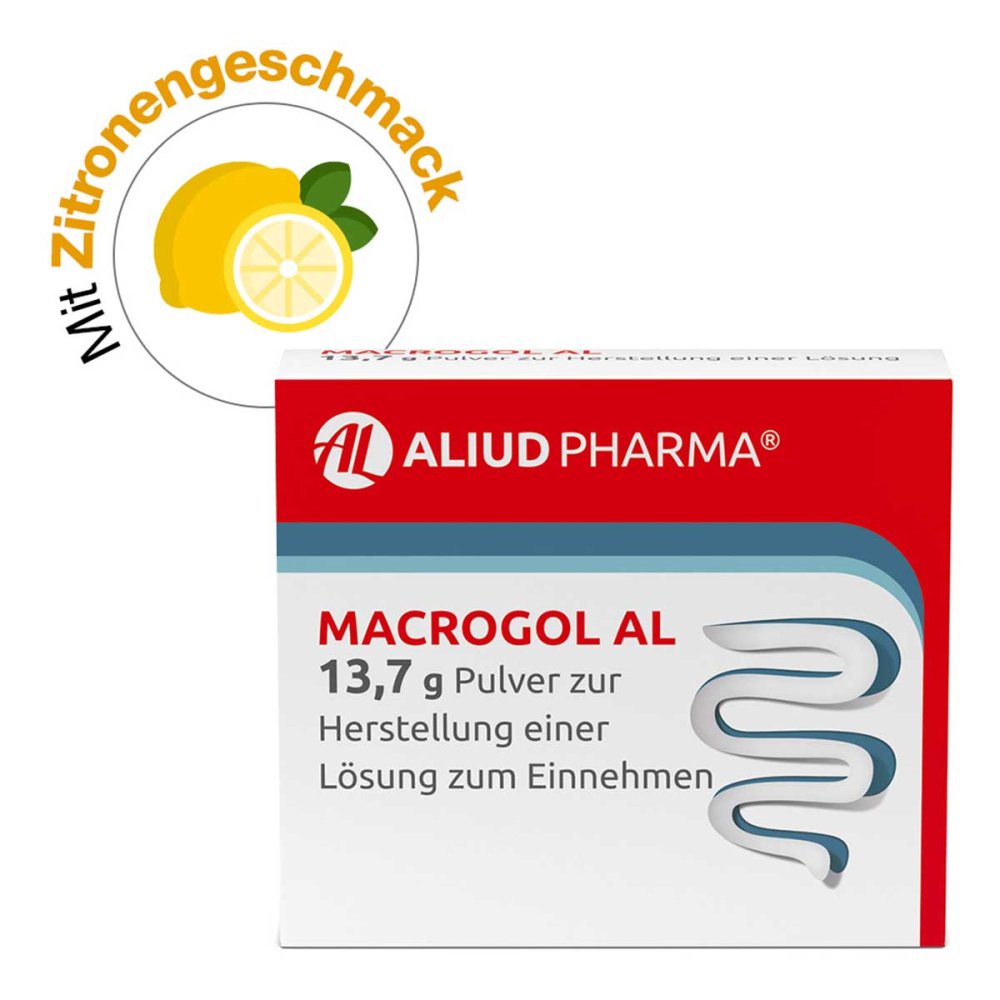 ALIUD Pharma GmbH Macrogol AL 13,7 g Pulver bei Verstopfung 10997508