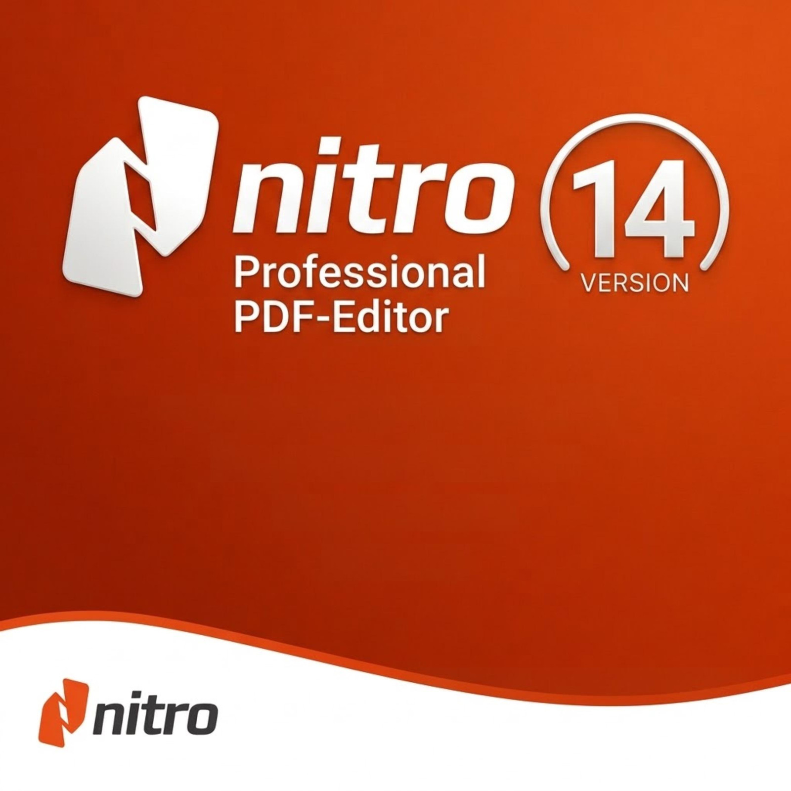 Nitro PDF Pro 14 volledige versie permanente licentie voor 1 pc