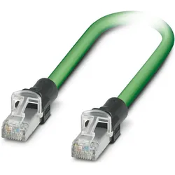 Phoenix Contact Patch-Kabel, Elektronikkabel + Stecker, Grün