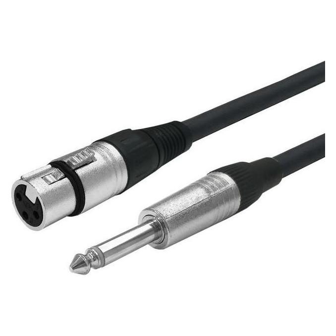 Vivolink XLR F to Mono Jack 6.35mm (10 m, XLR Kabel) (PROAUDXLRFJACK10)