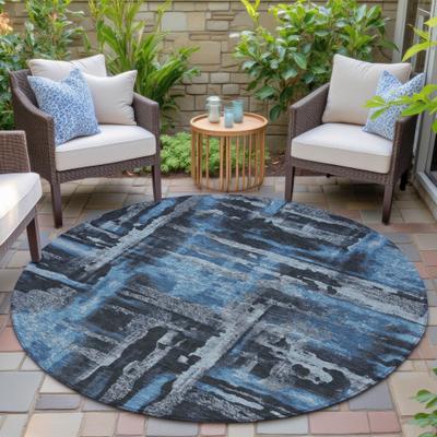 Addison Rugs Machine Washable Indoor/Outdoor Watercolor Flair Chantille Rug