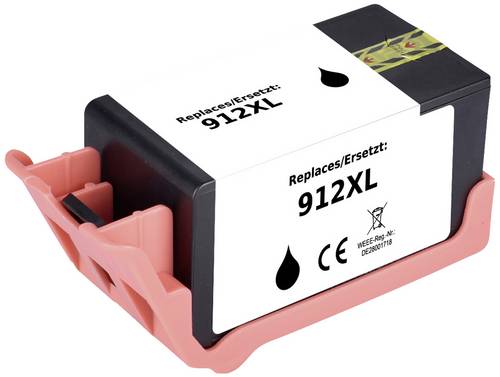 Renkforce Druckerpatrone ersetzt HP 912XL, 3YL84AE Kompatibel Schwarz RF-5655884