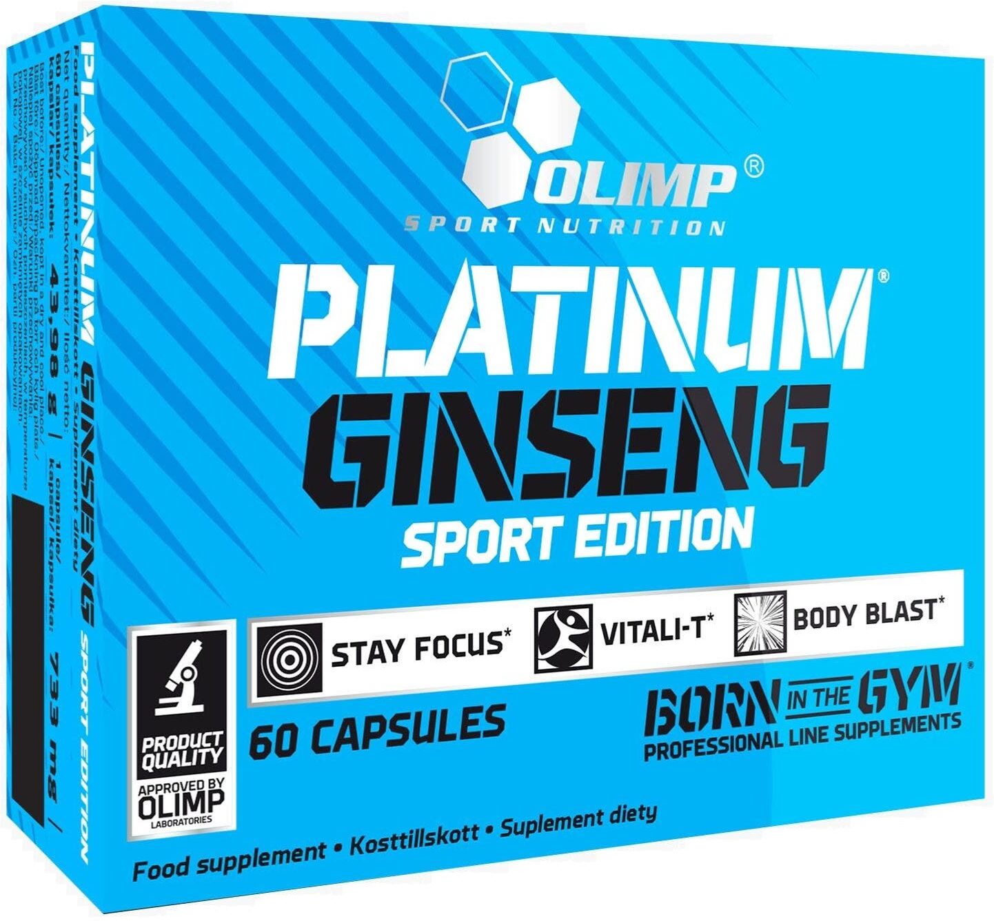 OLIMP Platinum Ginseng Sport Edition 60 Capsule 