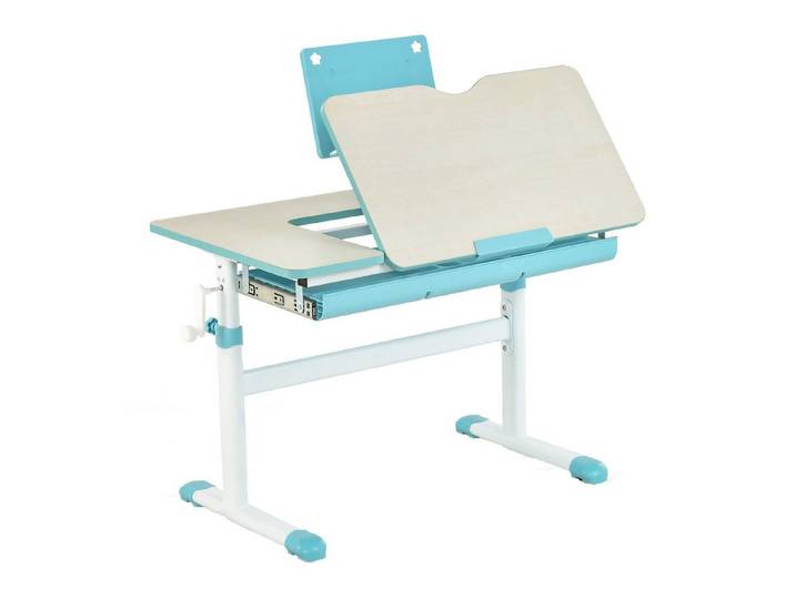 COSTWAY Sitzgruppe Kindermöbel Set, (1-tlg), Kinderschreibtisch höhenverstellbar