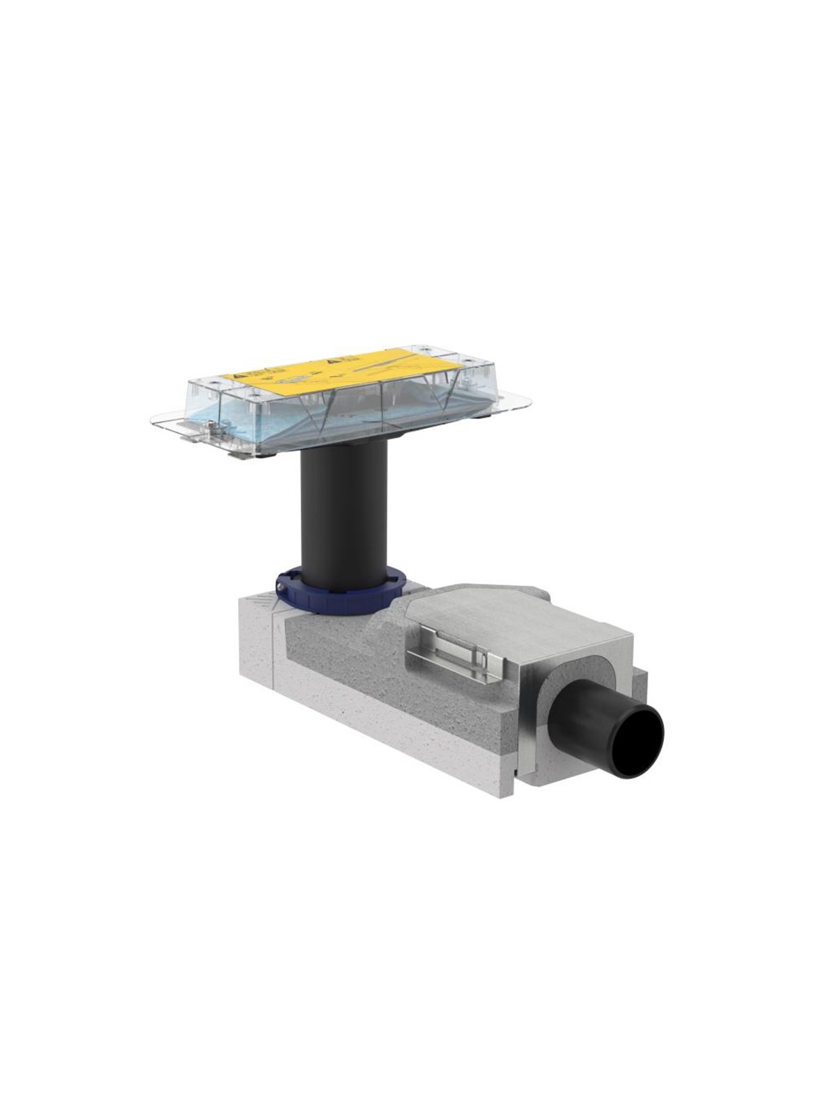 Geberit cleanline installation set for shower channels