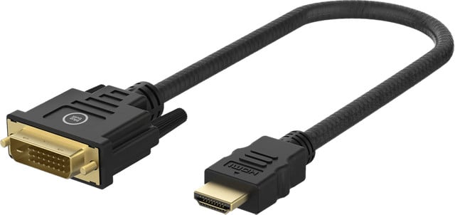 BlueBuilt HDMI naar DVI-D Dual Link Kabel, 2 meter
