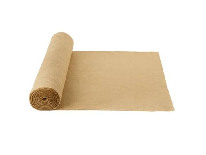 VEVOR Rouleau Toile de Jute\, 1016 mm x 22\,86 m\, Chemin de Table Toile de Jute Naturelle Haute Densité 50x50\, Ruban pour Décoration\, Artisanat\, Mariage\, Jardinage\, Couverture Hivernale Plantes\, Arbres