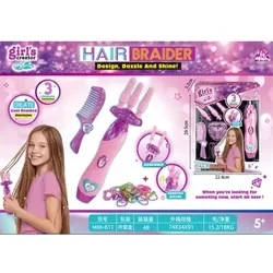 Elektrisches Haarflecht-Set