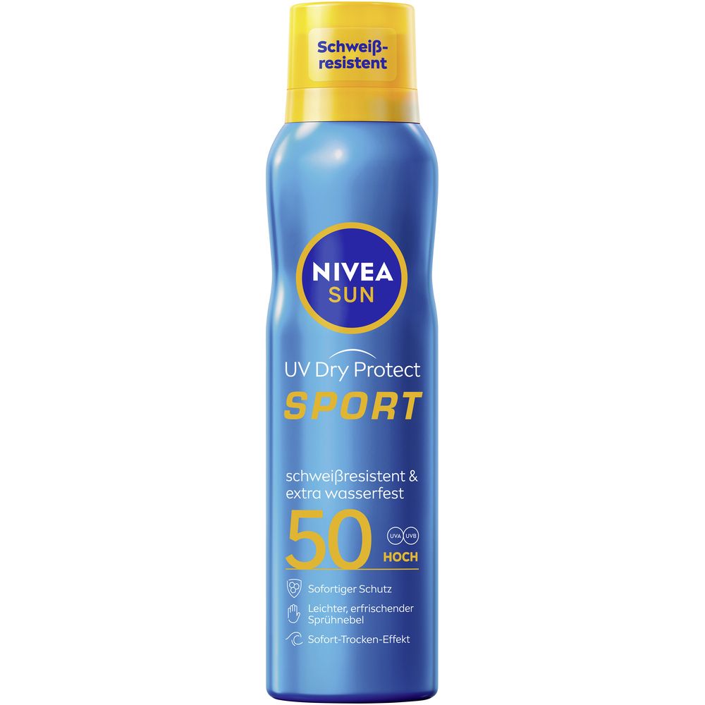 Nivea Sun UV Dry Protect Sport Sonnenspray Aerosol LSF 50 200ml 200 ml