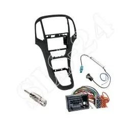 Opel Astra J ab 2009 - Autoradio Einbauset Doppel-DIN Radioblende+Adapterkabe...