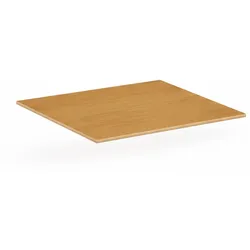 Tischplatte 1000 x 1000 x 18 mm, Buche