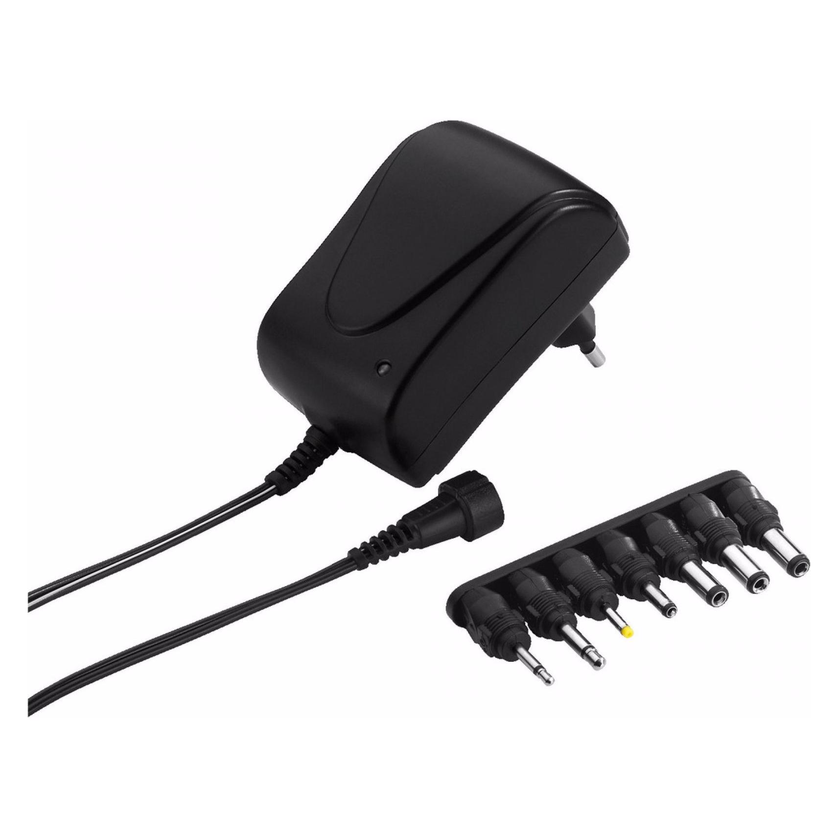 Monacor Schaltnetzgeraet 1,5 A, 7 Steckadapter (PSS-1500E)