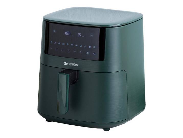 GREENPAN Fritteuse, 1650 W, LED-Touchscreen 9 Kochfunktionen PFAS-frei