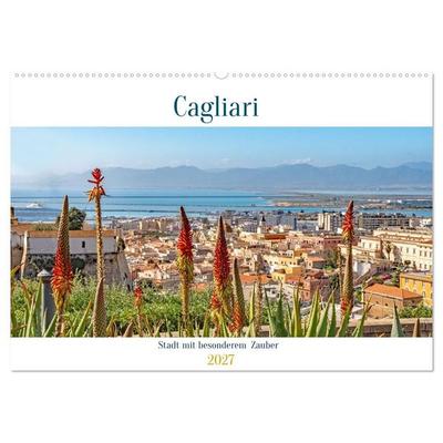 Cagliari - Stadt mit besonderem Zauber (Wandkalender 2027 DIN A2 quer), CALVENDO Monatskalender