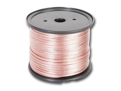 Lautsprecherkabel 2 x 0,75qmm Rolle CHP