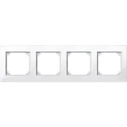 Merten M-PLAN-Rahmen 4f. pws/gl 515419