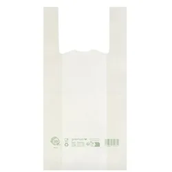Greenuso MONOUSO - Hemdchenbeutel Home Compost "Classic" 30x40cm 17,5μm (2.000 Stück)