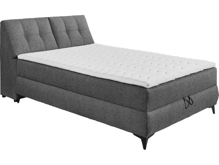 ED EXCITING DESIGN Boxbett Atlantis, mit Bettkasten und Stauraum im Kopfteil