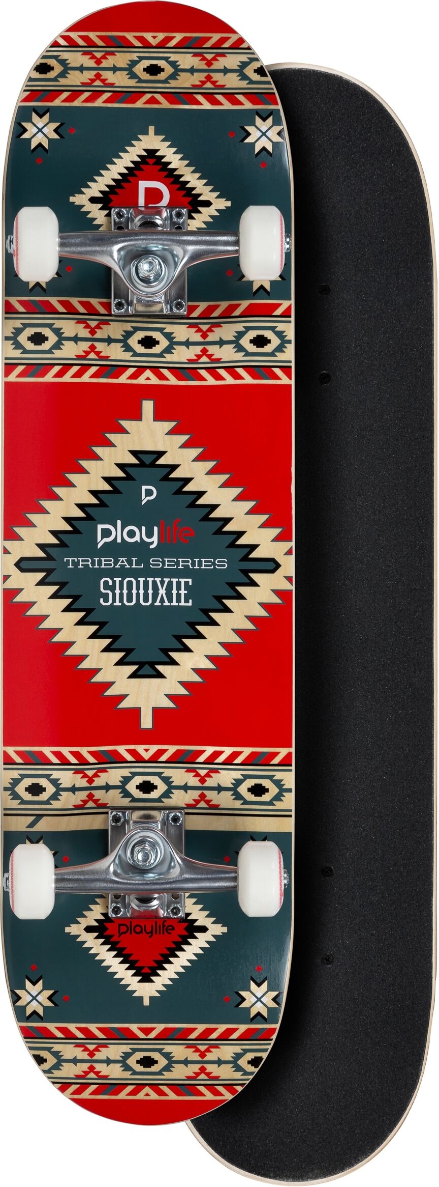 Skateboard PLAYLIFE "Playlife Tribal Sioux", bunt, Skateboards, Skateboard bunt Einheitsgröße