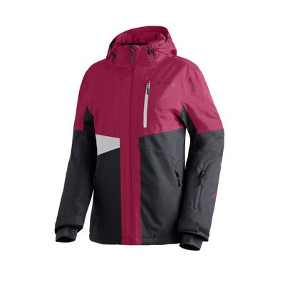 Skijacke MAIER SPORTS "VIDI", Damen, Gr. 40, lila (violett), 100% Polyester, Jacken Skijacke, Damen Winterjacke wasserdicht u. atmungsaktiv