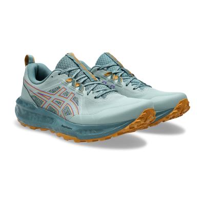 Trailrunningschuh ASICS "GEL-SONOMA 8", Damen, Gr. 40, ocean haze, radiant amethyst, Synthetik, Schuhe, für anspruchsvolles Gelände, profiliertes Gummi-Laufsohlenmaterial
