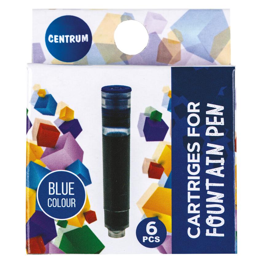 Centrum Tintenpatronen (Blau, 6 Stk.) (80757)