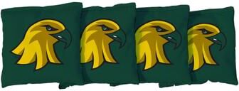 Skip's Garage SUNY Brockport Golden Eagles Green Cornhole Bags