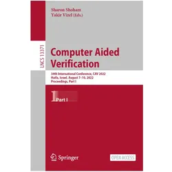 Computer Aided Verification, Fachbücher von Sharon Shoham, Yakir Vizel