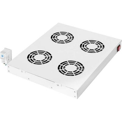 Digitus DN-19 FAN-4-HO 19 Zoll 4 x Netzwerkschrank-Lüfter Grau