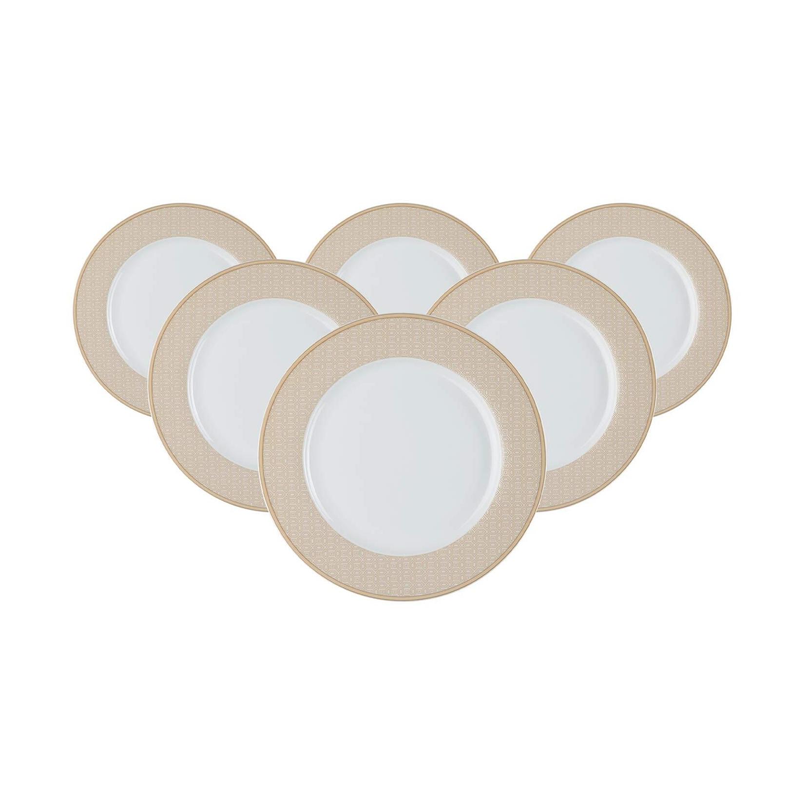 Ritzenhoff & Breker Frühstücksteller Geo ø 20,5 cm 6er Set