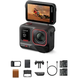 Insta360 Ace Pro 2 Flash Print Bundle (30p, Bluetooth, NFC, WLAN), Action Cam, Schwarz